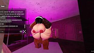 Esta Puta Ebony's Big Ass and Tits Crave Rough Creampie Pounding Again