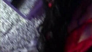 asian slut in sexy lingerie screams wildly from huge cock pounding her tight hole