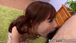 Ayaka Fujikita's Sloppy Teen Japanese Blowjob Drives You Wild in Uncensored JAV Action!