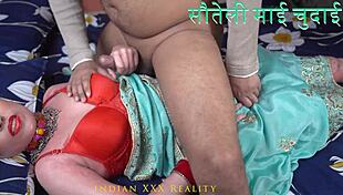 indian ladalee stepmom fucks hard in hindi pussy pounding