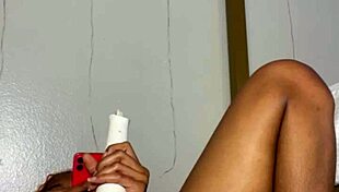 teasing my dripping pussy lips right in front of best friend eyes