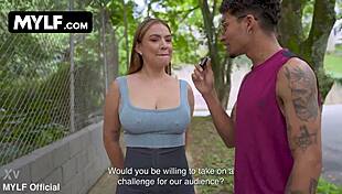 thiago lopez's medellin workout turns into drilling mature milf daniela's kinky pussy