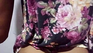 naughty asian milf housewife flashes big tits and begs lesbian moms to play