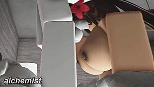 random roblox whore gets fucked hard 😈🎮