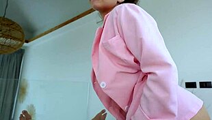 hey, that salon massage turned into deepthroat pounding and missionary pussy slam right?