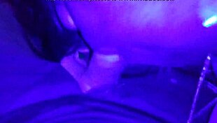 ebony teen chokes on thick latin cock deep