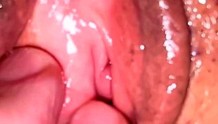 wow amateur pink shaved pussy closeup 51 days after virginity loss part 2!!