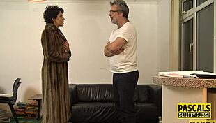 this milf sub gets tied up blindfolded and fingered hard by her dom in a sensory adventure she can't forget