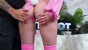 Beautiful Maddie Wren desperately craves her tight pussy wrecked nasty by Nade's brutal pounding