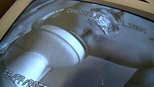 i couldn't resist grabbing that gloryhole dick for my hungry mouth