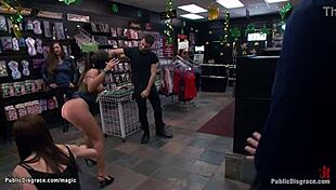 i can't believe how this stunning latina's ass gets wrecked publicly in hardcore bondage