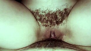 creampie risk with her riding cowgirl close up pussy view