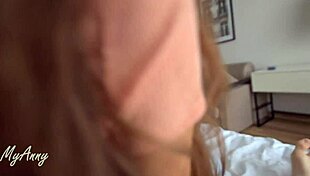 Brunette Girlfriend Demands Creampie Rides Big Cock Doggystyle Missionary No Condom Pov