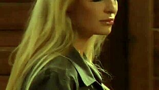 busty natural tits lesbian slave screams in ecstasy as mistress whips her bound body