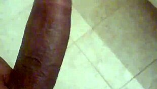 late night homemade ebony strip rips clothes big black cock tease