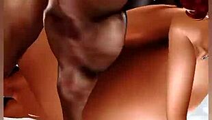 French Milf with Huge Tits Seductively Milks Hot Cum from Thick Cock