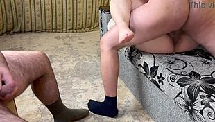 inviting best friend to fill wife's fertile pussy with massive creampie load