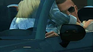 hey in gta 5 i got caught banging that hot prostitute hooker lady right in the car game