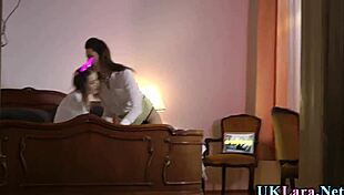 British milf in stockings feels deep emotional waves fingering and stroking hot teen 18+ to orgasmic lesbian bliss