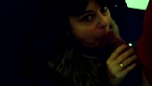 Watch this retro blue film oral explosion now!!