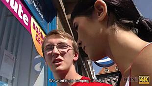 i cant believe my nerdy eyes watching girlfriend fucked by that muscular stud hunt4k