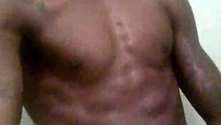 late night homemade ebony strip rips clothes big black cock tease