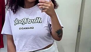 ugh curvy latina ebony burps farts her huge thick ass shakes