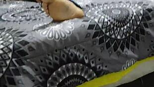 Sissy Cuckold Watches Girlfriend Fucked Bareback by Lover in Chastity Cage