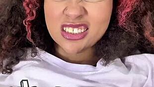 ugh curvy latina ebony burps farts her huge thick ass shakes