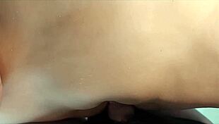 double penetration stretches shaved fuck doll pussy close-up