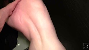 a hot friend blew me sloppy at bar then i fucked her tight pussy restroom