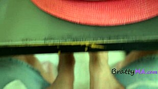 in hungary stepmom milf with sexy accent rides young stepson POV pussy fuck no taboos