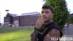 Neighbor showers in my apartment then leaves pussy dripping with semen