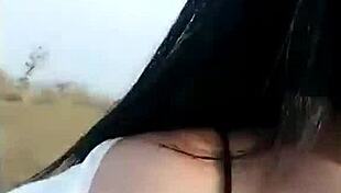 Sassy Chinese Streamer 3P Anal in Stockings Then Solo Climax