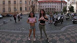 heart pounds watching extreme prague public nudity interview with andrea dipré