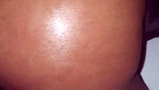 Juicy Ebony Ass Bent Over for Daddy's Monster Cock Pounding