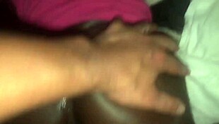 Tempting Ebony Teen Tries First Anal Creampie