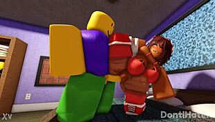 myra x noob whorblox adventure gets wild 😈🔥