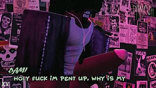 dami strokes monster cock amid club dancing frenzy