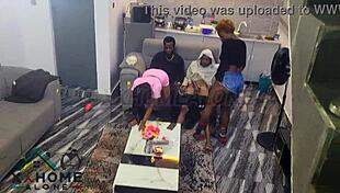 petite college sluts ride cocks in wild hostel orgy party