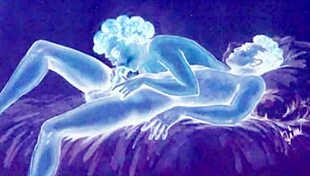 Vintage erotic art explodes with hairy retro passion!