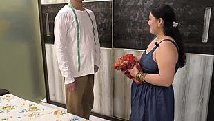 mala randi bends over bed for tailor's deepthroat doggystyle pounding no charge