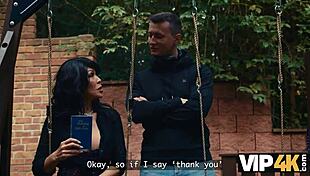 Vip4k! Mature Neighbor Begs Huge Cock To Pound Shaved Pussy Hard!