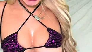 hey, watch blonde bombshell luna luxe stroke and suck that huge cock babe