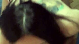 i chain up gia on knees for sloppy deepthroat face fuck