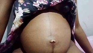 naughty asian milf housewife flashes big tits and begs lesbian moms to play