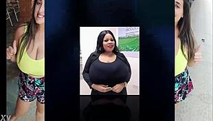 Chubby BBW Milfs Flaunt Massive Tits Seductively