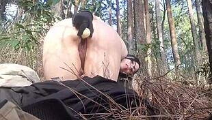 i took my cute stepsister prostitute to the forest and she masturbates wildly there