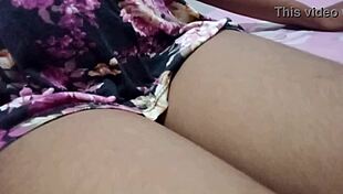 naughty asian milf housewife flashes big tits and begs lesbian moms to play