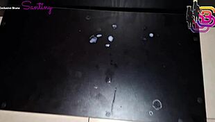 i saw that monster cock in the gloryhole and let my wife fuck it raw with her big ass and tits bouncing wildly